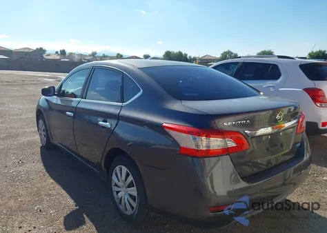 2014 Nissan Sentra S from USA, damaged, VIN 3N1AB7AP4EY234337